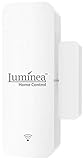 Luminea Home Control Türkontakt: WLAN-Tür- und Fensteralarm mit weltweitem App-Zugriff, Sprachsteuerung...