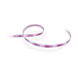 Philips Hue White & Color Ambiance Lightstrip Plus Basis-Set V4 (2 m), dimmbarer LED Streifen für das...