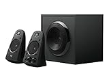 Logitech Z623 Lautsprecher-System mit Subwoofer, Satter Bass, 400 Watt Spitzenleistung, THX-Zertifiziert,...