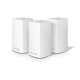 Linksys Velop WHW0103 Dual-Band Mesh WiFi 5-System (AC1200) WLAN-Router, Repeater, Extender, bis zu 400...