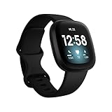 Fitbit Versa 3 Health & Fitness Smartwatch with 6-months Premium Membership Included, Built-in GPS, Daily...