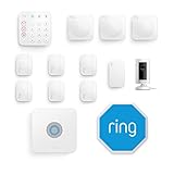 Ring Alarm Security Kit mit Außensirene 13-teilig (2. Gen.) + Innenkamera von Amazon | Haus-Alarmanlage...