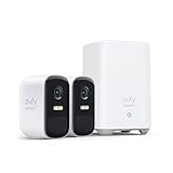 eufy Security eufyCam 2C Pro, Überwachungskamera außen Set 2+1, 2K Auflösung, 180 Tage Akku,...