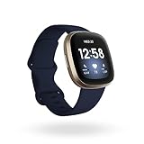 Fitbit Versa 3 Health & Fitness Smartwatch with 6-months Premium Membership Included, Built-in GPS, Daily...