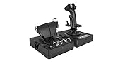 Logitech G X56 H.O.T.A.S. Schubregler & Stick-Controller für Weltraum-Simulationen, 6 Freiheitsgrade, 4...