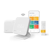 tado° smart home Thermostat (Funk) – Wifi Starter Kit V3+ mit Standfuß – digitale Heizungssteuerung...