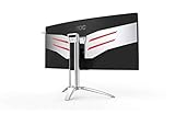 AOC Agon AG352QCX 88,9 cm (35 Zoll) Curved Monitor (DVI, HDMI, USB Hub, DisplayPort, 4ms Reaktionszeit,...