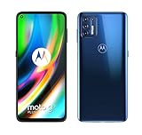 Motorola moto g9 plus (6,8'-Display, 64-MP-Kamera, 4/128 GB, 5000 mAh, Dual-SIM, Android 10) Dunkelblau...