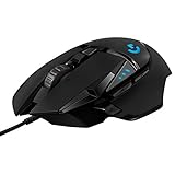 Logitech G502 HERO High-Performance Gaming-Maus mit HERO 25K DPI optischem Sensor, RGB-Beleuchtung,...