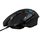 Logitech G502 HERO High-Performance Gaming-Maus mit HERO 25K DPI optischem Sensor, RGB-Beleuchtung,...