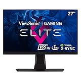 Viewsonic XG270QG 68,6 cm (27 Zoll) 1440p Gaming Monitor (WQHD, Nano IPS-Panel, 1 ms, 165 Hz, G-Sync, RGB...