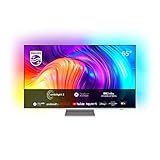 PHILIPS 65PUS8807/12 164 cm (65 Zoll) Fernseher (4K UHD, HDR10+, 120 Hz, Dolby Vision & Atmos, 3-seitiges...