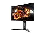 AOC Gaming C24G1 - 24 Zoll FHD Curved Monitor, 144 Hz, 1ms, FreeSync Premium, HDMI, DisplayPort) schwarz