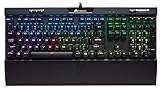 Corsair, USB 2.0, K70 RGB MK.2 Mechanische Gaming Tastatur (Cherry MX Blue: Präzise und Hörbar,...