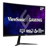Viewsonic VX2718-2KPC-MHD 68,6 cm (27 Zoll) Curved Gaming Monitor (WQHD, Adaptive Sync, 1 ms, 165 Hz,...