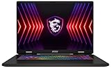 MSI Sword 17 HX, Gaming Laptop, 43,2 cm (17,0') QHD+, Intel Core i7 Prozessor 14700HX, 16 GB DDR5 RAM, 1...