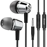 Blukar In-Ear Kopfhörer, Geräuschdämmende Ohrhörer Kopfhörer Stereo und HiFi-Klang, mit Weichen und...