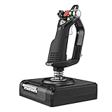 Logitech G Saitek X52 Pro Flight Control System, Schubregler und Stick-Simulationscontroller für...