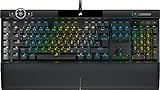 CORSAIR K100 RGB Optisch-Mechanische Kabelgebundene Gaming-Tastatur - OPX Linear-Schalter - PBT...