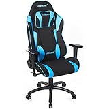 AKRacing Chair Core EX-WIDE SE Gaming Stuhl, Stoff/Kunstleder, Schwarz/Blau, 5 Jahre Herstellergarantie