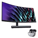 HUAWEI MateView GT 34'' (86,40cm) Curved Gaming Monitor mit SoundBar, 165Hz, 4ms (WQHD 3440 x 1440,...