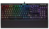 Corsair, Verkabelt, K70 MK.2 Low Profile Rapidfire Mechanische Gaming Tastatur (Cherry MX Speed: Schnell...