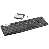 Logitech K375s Set aus Kabelloser Tastatur & Smartphone-Halterung, Bluetooth & 2.4 GHz Verbindung,...