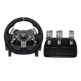 Logitech G G920 Driving Force Gaming Rennlenkrad, Zweimotoriges Force Feedback, 900° Lenkbereich, Racing...