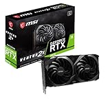 MSI GeForce RTX 3070 VENTUS 2X 8G OC LHR Gaming Grafikkarte - NVIDIA RTX 3070 LHR, GPU 1755 MHz, 8 GB...