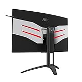 AOC AGON AG322QC4 80 cm (31,5 Zoll) Curved Monitor (HDMI, DisplayPort, USB Hub, Free-Sync 2, HDR 400, 4ms...