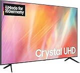 Samsung Crystal UHD 4K TV 85 Zoll (GU85AU7179UXZG, Deutsches Modell), HDR, Q-Symphony, rahmenloses...