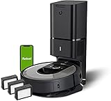 iRobot Roomba i7+ (i7556) App-steuerbarer Saugroboter mit Absaugstation, Kartierung, Reinigung nach...