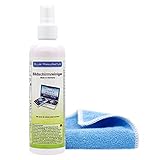 BLUM MANUFAKTUR 250ml Bildschirmreiniger + 30x30 cm Mikrofasertuch - Screen Cleaner - Display Reiniger -...