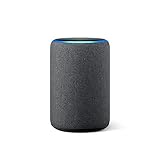 Amazon Echo (3. Generation), smarter Lautsprecher mit Alexa, Anthrazit Stoff