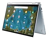 ASUS Chromebook Flip C433 Laptop 35.5 cm (14 Zoll, Full HD, 1920x1080, Touch) Notebook (Intel Gold , 8GB...