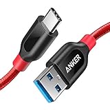 Anker PowerLine+ 90cm USB C Kabel auf USB 3.0 A, sehr Beständig für USB Typ-C Geräte Inklusive Galaxy...