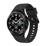 Samsung Galaxy Watch4 Classic, Runde LTE Smartwatch, Wear OS, drehbare Lünette, Fitnessuhr,...