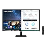 Samsung Smart Monitor M5 S32AM502NR, 32 Zoll, VA-Panel, Bildschirm mit Lautsprechern, Full HD-Auflösung,...