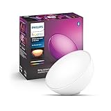 Philips Hue White & Color Ambiance Go Tischleuchte (530 lm), dimmbare Tischlampe für das Hue Lichtsystem...