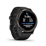 Garmin Venu 2 – GPS-Fitness-Smartwatch mit ultrascharfem 1,3“ AMOLED-Touchdisplay, umfassenden und...