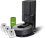 iRobot Roomba i7+ (i7556) App-steuerbarer Saugroboter mit Absaugstation, Kartierung, Reinigung nach...