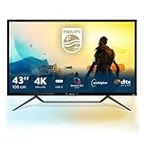 Philips Monitors 436M6VBPAB - 43 Zoll UHD Gaming Monitor, HDR1000 (3840x2160, 60 Hz, HDMI 2.0,...