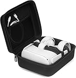 JSVER Tasche für Meta Quest 3S/Quest 3/Quest 2, Eva Case Hülle 3D VR Headset Tragetasche Für Meta...