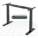 FLEXISPOT Höhenverstellbarer Schreibtisch Gestell, elektrisch mit 2 Motoren, 3-stufiges Tischgestell...