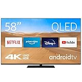 Nokia 58 Zoll (146cm) QLED 4K UHD Fernseher Smart Android TV (WLAN, HDR, Triple Tuner DVB-C/S2/T2,...