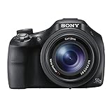 Sony DSC-HX400V Digitalkamera (20.4 Megapixel, 50-fach opt. Zoom, 7,5 cm (3 Zoll), WiFi/NFC) schwarz