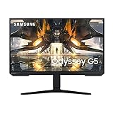 Samsung Odyssey Gaming Monitor G5A LS27AG502NU, 27 Zoll, QHD Wide 1440p , IPS-Panel, WQHD-Auflösung, AMD...