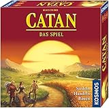 KOSMOS 693602 CATAN - Das Spiel, Basisspiel Siedler von Catan, Strategiespiel für 3-4 Personen ab 10...