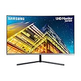 Samsung UHD Curved Monitor U32R592CWR, 32 Zoll, VA-Panel, 4K UHD-Auflösung, Reaktionszeit 4 ms,...