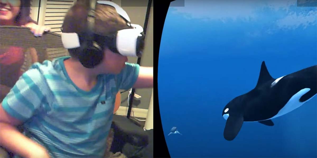 9-jähriger meets Virtual Reality